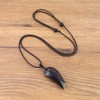 COAI Unisex Surfer Chain Sharpener Pendant Obsidian