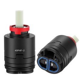 40PHF-2 Pressure Balance ​Cartridg, 40mm Shower Faucet Cartridge Replacement, Compatible with Tub/Shower Faucet Valve