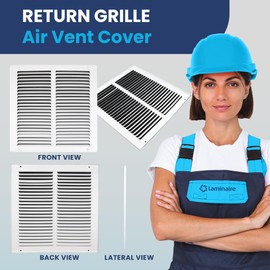 L-S Steel Vent Cover ('LS-RA 12x12 Duct Hole[13.6x13.6 Face])