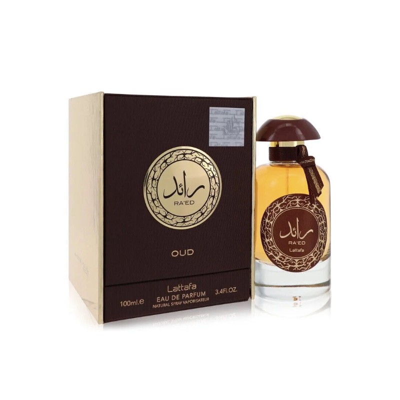 Raed Oud Perfume By Lattafa Eau De Parfum Spray 3.4oz/100ml