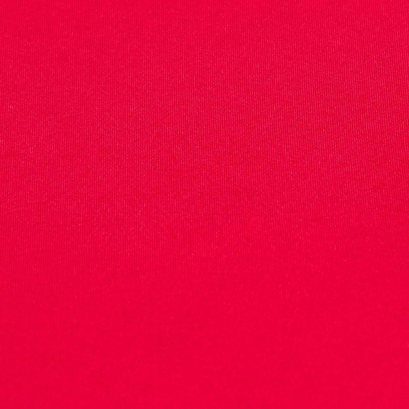 HOMESCAPES Red Deep Fitted Sheet (12”) Double 200 TC 400