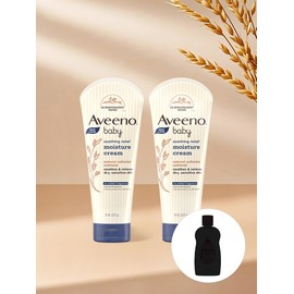 (1 random gift) Aveeno Baby Soothing Relief Moisture Cream 227gx2 / (증랜덤사은품 1개) 아비노 베이비 수딩 릴리프 모이스춰 크림 227gx2