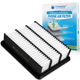 Femota CA12167 Engine Air Filter, Pre-oiled Technology, Longer Lifespan, for Mazda 6 (2018-2021) 2.5L Turbocharged; CX-5 (2019-2025) 2.5L Turbocharged; CX-9 (2016-2023) 2.5L