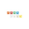 Primex Suttle Tool-Less Cat6 Data Jack with 8 Color-Coded Bezels