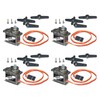 diymore 4pcs DM90S Servo Micro 180° 9 Gram Metal Gear