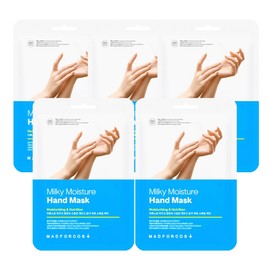 Mad For Cos Milky Moisture Hand Mask Pack, 16ml, 5 pcs / 매드포코스 밀키 모이스쳐 핸드 마스크 팩, 16ml, 5개