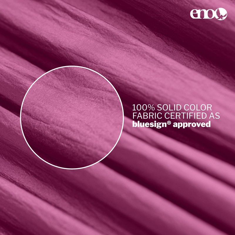 ENO, Eagles Nest Outfitters SingleNest Lightweight Camping Hammock, Berry/Plum