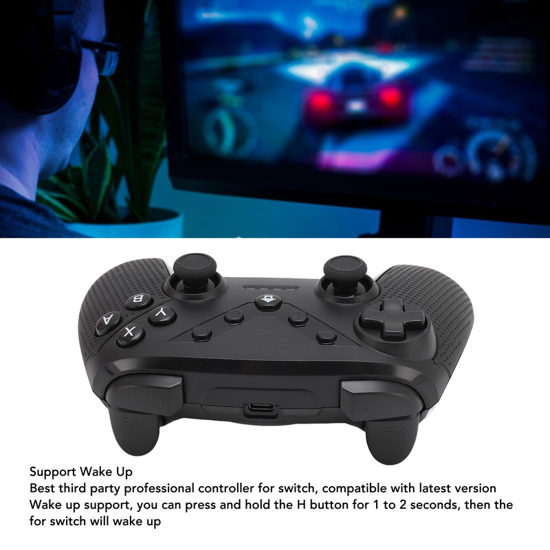 Bluetooth Controller Support Wake Up Turbocharging Motion Control Dual Vibration