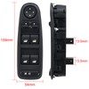 KAOLALI Electric Window Regulator Switch Replacement for Citroen C4 Grand