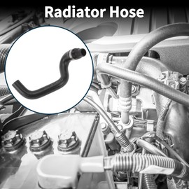 REPAIROCK Radiator Hose Heater Hose No.31465024 for Volvo XC90 2016-2022 Black Rubber 1 Pc Coolant Pipe Good Sealing