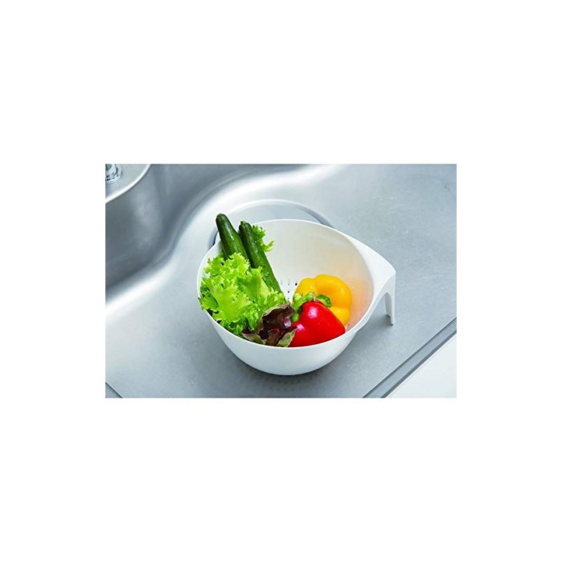 Kokubo Kokubo KK-329 Colander with Handle (White)