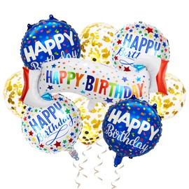 KOBOKO Colour Happy Birthday Decoration Balloons Set