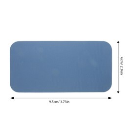 Operitacx Sewing Machine Pedal Mat Muffling Mat No Slip Mat Sewing Accessory for Sewing Machine Foot Pedal Blue