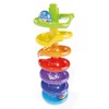 Quercetti - Quercetti-6501 Spiral Tower Pista per Biglie Prima Infanzia,