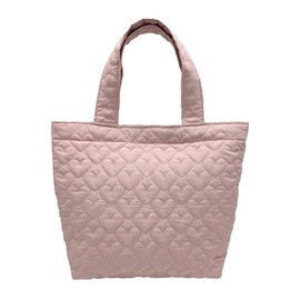 miwaki Bag-Q Lesson Bag, For Adults and Children, Quilting, Tote Bag, Handbag, Training Bag, Sub-Bag, Made in Japan, heart pink M