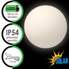 @tec Wireless Solar LED Ball Lamp, Warm White, 30 cm