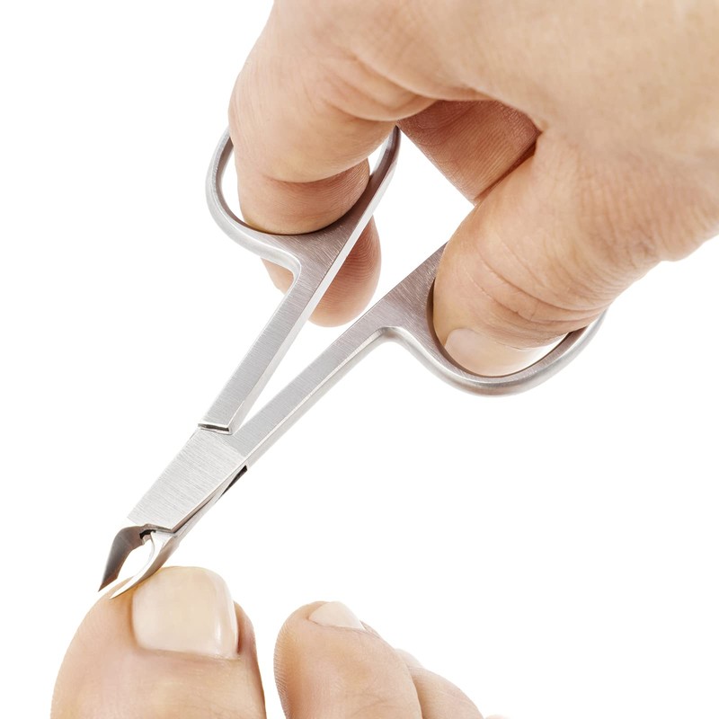 Remos Scissor-Shaped Cuticle Nippers 4 mm Stainless Steel 8 cm