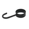 Zerniple Stainless Steel Hook Towel Hanger Black Hook Kitchen Utensil