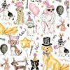 IHR Ideal Home Range Holiday Pets Napkins Rosanne Beck -