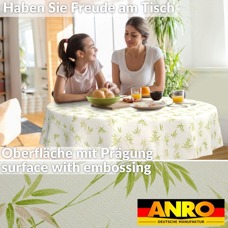 Oilcloth Tablecloth Washable Oilcloth Garden Tablecloth Outdoor Indoor Round 140