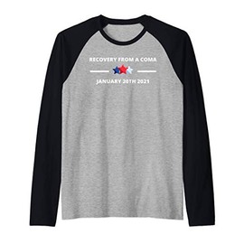 Presidential Inauguration Day Recovery From A Coma Raglan Baseball Tee