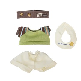 Clothes Set for 17cm Doll, Hat Suit Ornaments Accessories Set for Any 17cm/6.7inch Doll[with Doll Clothes Storage Bag] (NO.029)