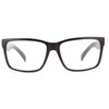 IG Unisex Retro Plain Clear Lens Fashion Glasses in Matte