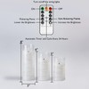 Homemory 9 Pcs Flameless Candles with Embedded Star String Fairy