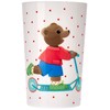 FUN HOUSE 005443 Bear Family Glass for Children Polypropylene White