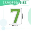 MECCANIXITY Iron on Number Patches, 3 Inch Number 7, Iron