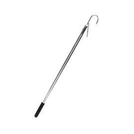 Sea Striker SS372 Silver Anodized Aluminum Gaff, 3-Inch Hook, 6-Feet Handle