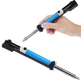 Suction Tin Desoldering Welding Tool Us Plug 110V 40W 2 in 1 Function Electric Soldering Iron, Aluminum Alloy Pewter Pen Electric Soldering Iron Dual Purpose Pewter Wing