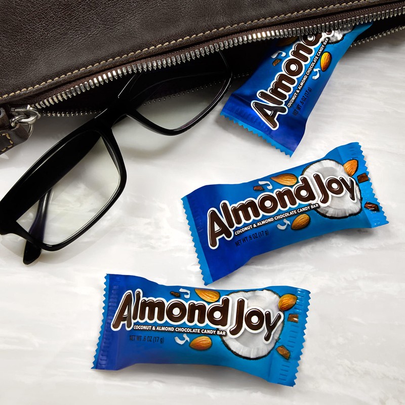 ALMOND JOY Coconut and Almond Chocolate Snack Size, Candy Jumbo