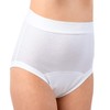 HERMKO 1265 2er Pack Damen Inkontinenz Slip mit Weichbund aus