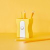 Balvi Pen holder Sharpener Yellow colour Keep your desk organized