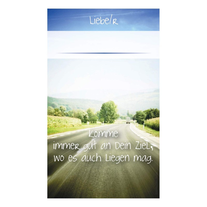 Car Medal Christopher "Gute Fahrt" (3 cm "Gott schütze Dich")