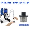 Honbay 1PCS 288716 Airless Paint Sprayer Replacement Inlet Strainer Screen,