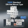 40A 2P DC Circuit Breaker with DIN Rail 600V 10kA