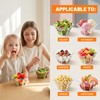 200 PCS Small Clear Plastic Bowls – 8 OZ Disposable
