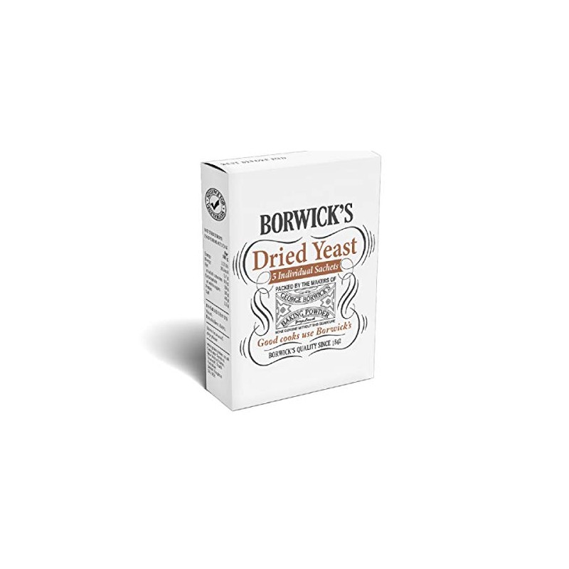 Borwick's Dried Yeast 30g ( 5 Sachets x 6g)