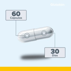 5h8 Glutatión, Cardo Mariano Y Ácido Alfa Lipoico 60 Cápsulas Sabor Sin sabor