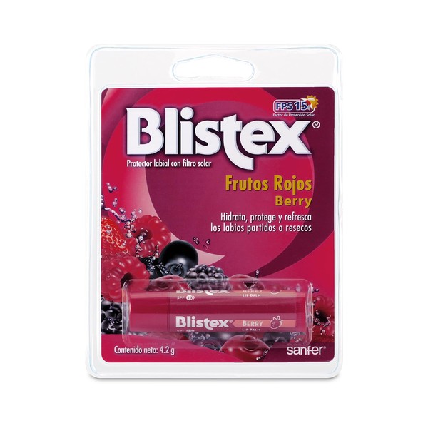 Blistex Lapiz Labial Protector Frutas C1, Pack of 1