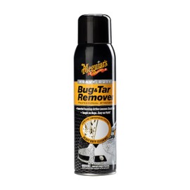 Meguiar's Heavy Duty Bug & Tar Remover, Quick Bug and Tar Remover Spray for Detailing, Pro Strength Clear Coat Safe Technology with Powerful Foaming Action to Loosen Stuck Bugs, 15 Oz