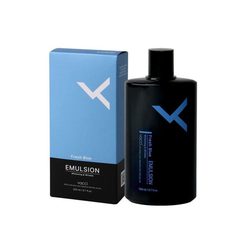 Vacci (1+1)바찌 옴므 프레쉬 블루 에멀전 200ml (1+1) Bacci Homme