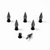 Fairing Bolt Kit,Smooth Round Pointed Screws,Universal Motorcycle Windshield Aluminum Alloy