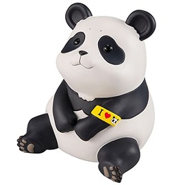 Rukup Jujutsu Kaisen Panda Figure, Approx. 4.3 inches (110 mm), PVC Pre-painted Complete Figure
