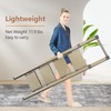 GameGem 4 Step Ladder, Folding Step Stool with Anti-Slip and