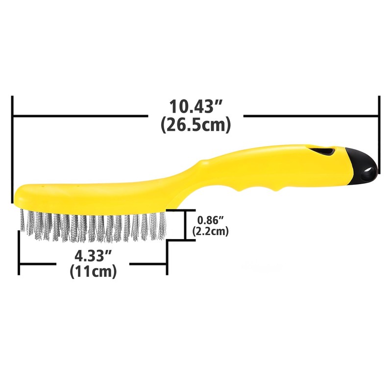 Chanharm Stainless Steel Wire Brush 2 Pcs, 79 Bundles of