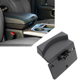 Priprilod Interior Armrest Console Latch Compatible with Dodge Ram 1500 2500 3500 4500 5500 2013 2014 2015 2016 2017 2018 Armrest Lid Latch Replace 5RQ83TX7AC