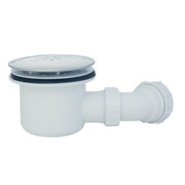 MX Group WAA 90mm High Flow Shower Tray Waste, Chrome